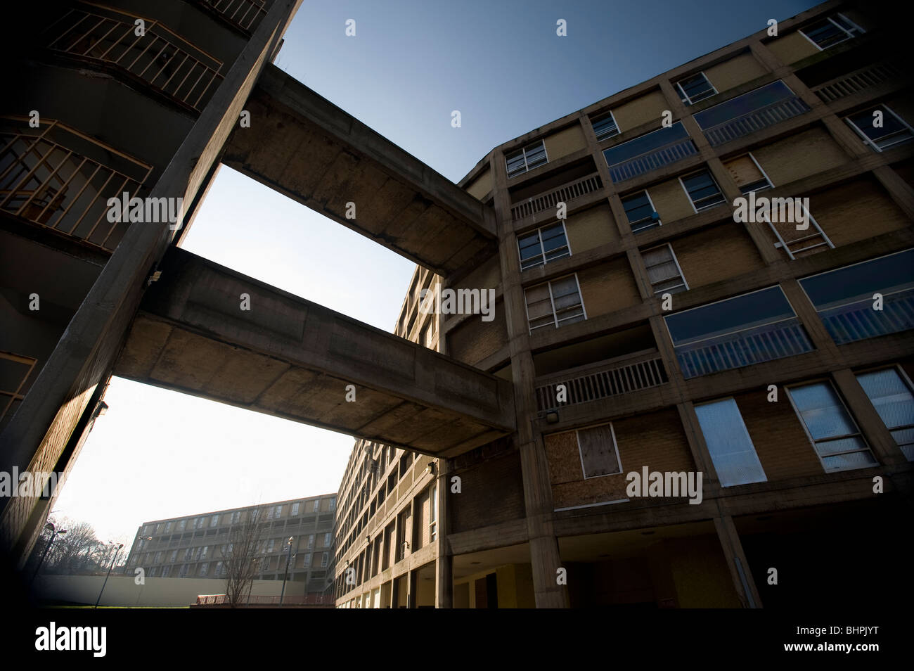 Park Hill Flats Sheffield Stock Photo Alamy