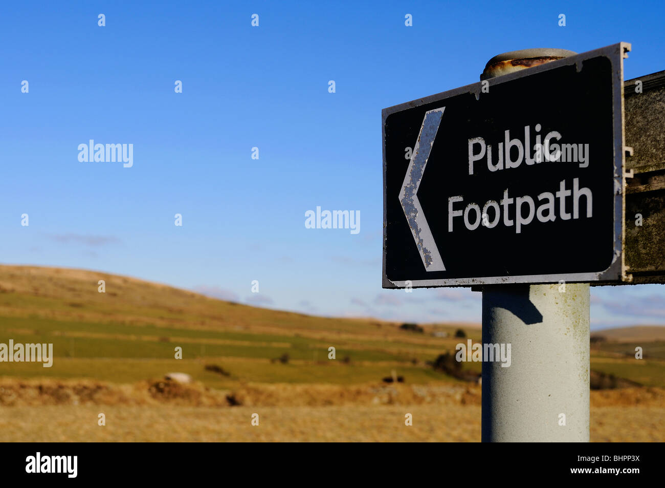 English public footpath sign hires stock photography and images Alamy