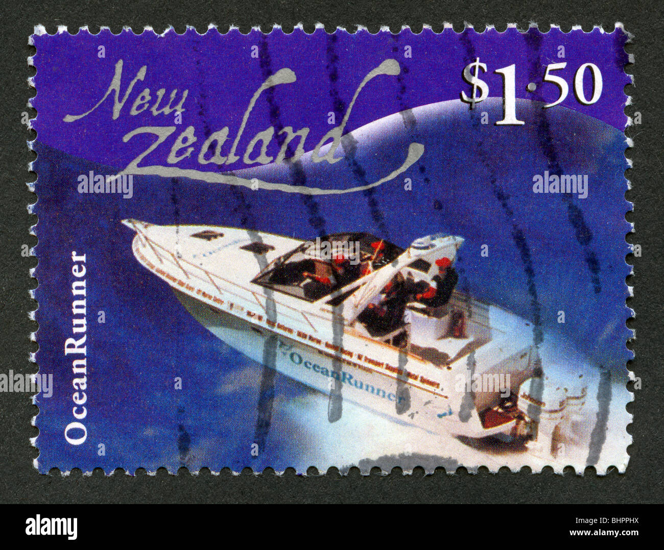 New Zealand postage stamp Stock Photo