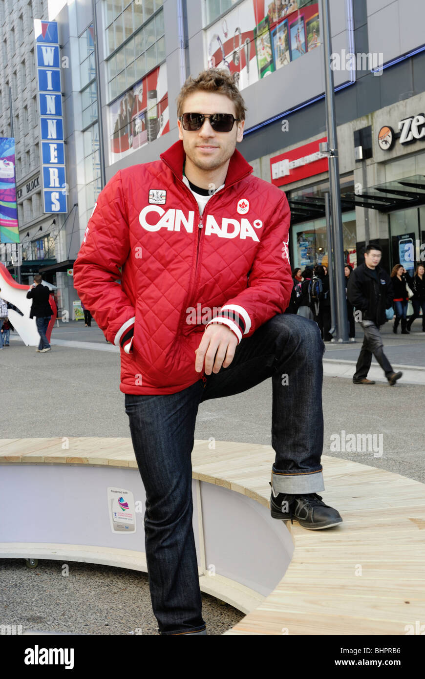 Canadian athlete and Olympic Medalist, FrancoisLouis Tremblay in