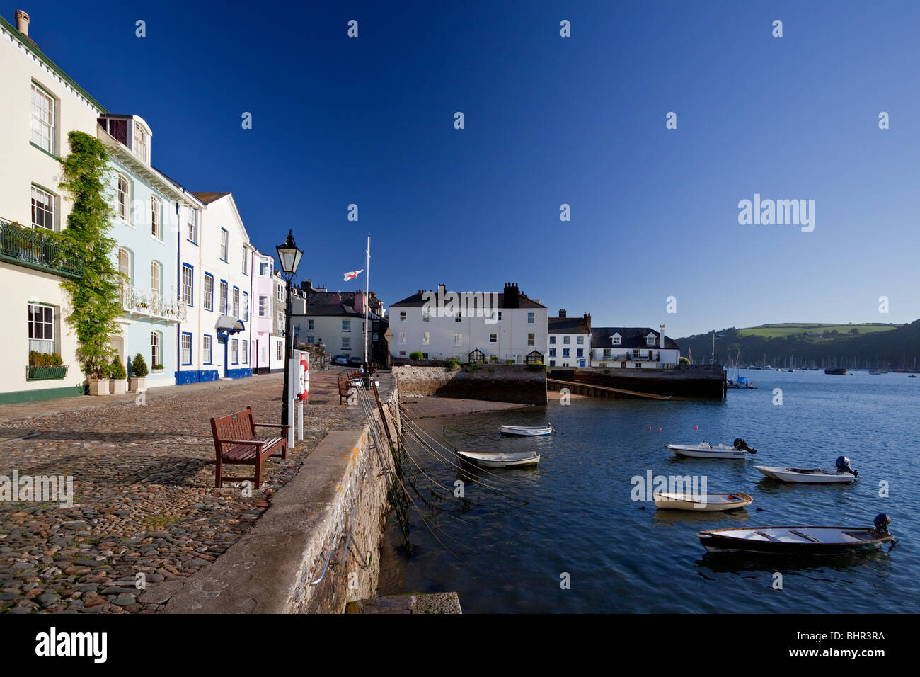 Bayard's Cove and the River Dart, Dartmouth, Devon, England, United