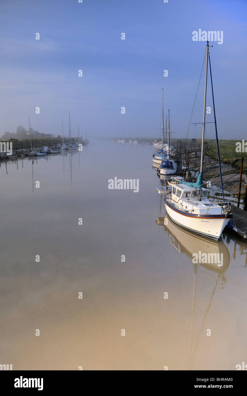 Boats on the Blythe Stock Photo Alamy
