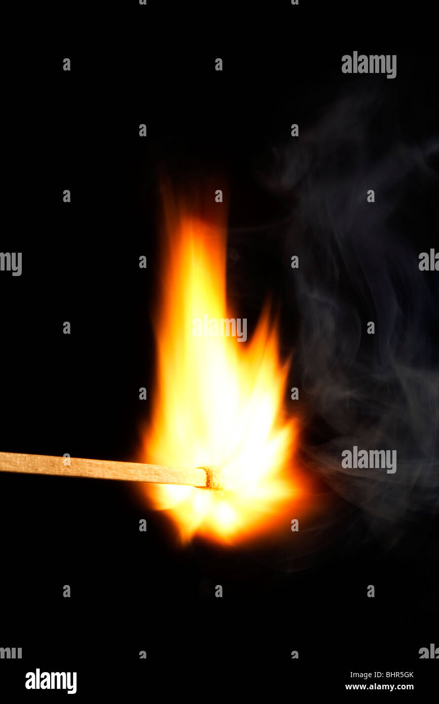 Lighting cigarette match hires stock photography and images Alamy
