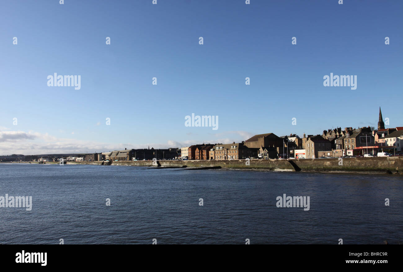 Kirkcaldy waterfront Fife Scotland January 2010 Stock Photo Alamy