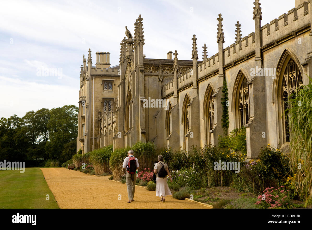 The New Court St John's College at Cambridge University Stock Photo