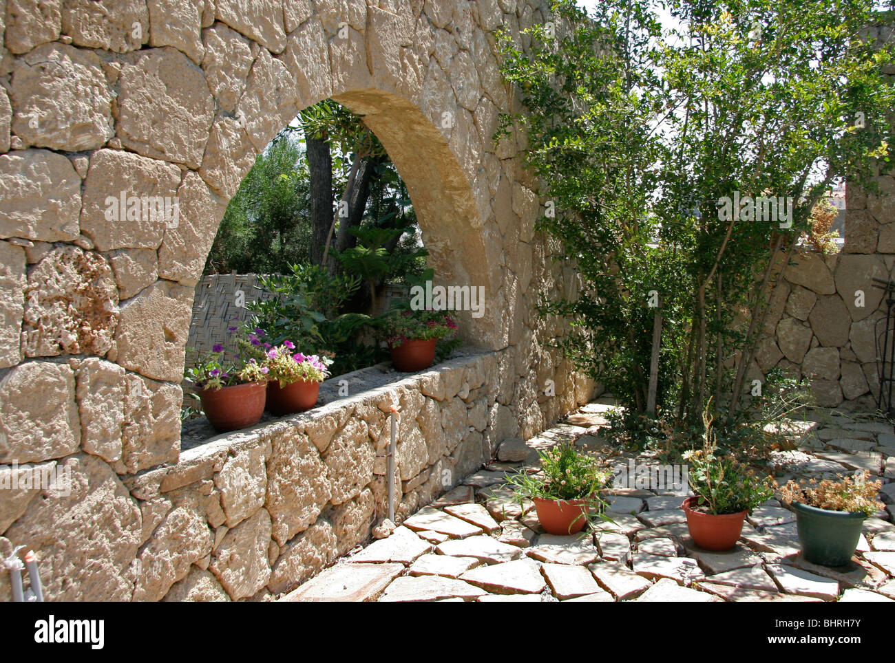 Green Heights Park Botanic Garden North Cyprus Stock Photo Alamy