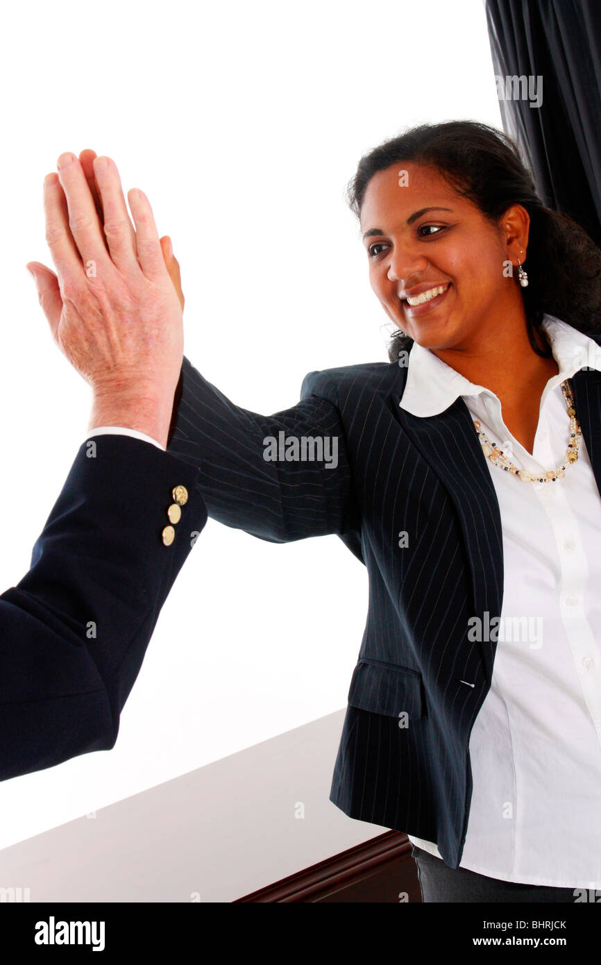 Business team working together in their office Stock Photo - Alamy