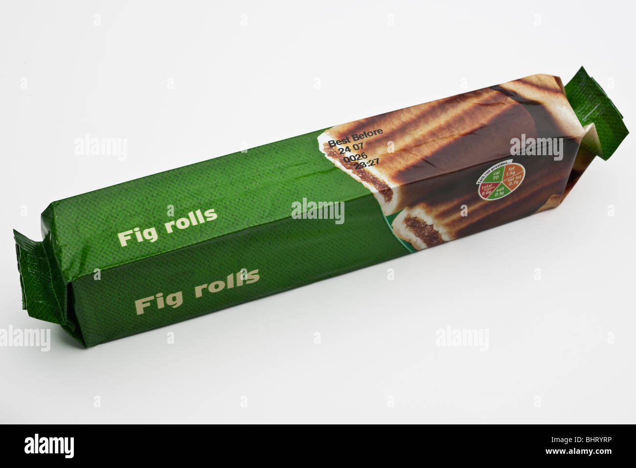 Packet of fig rolls Stock Photo - Alamy