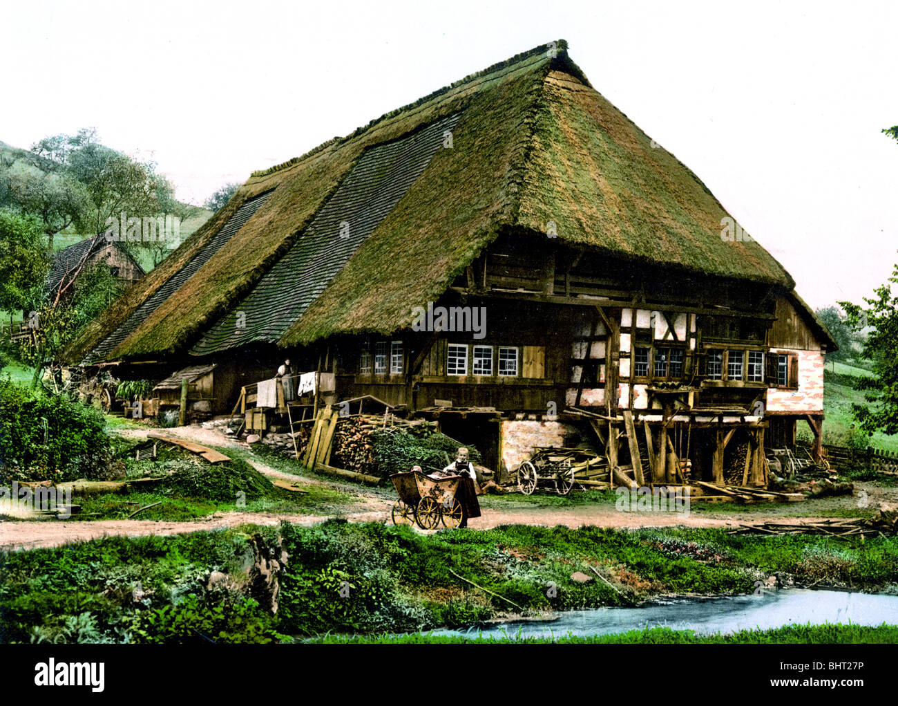 Haus eines Bauern Schwarzwald Stock Photo