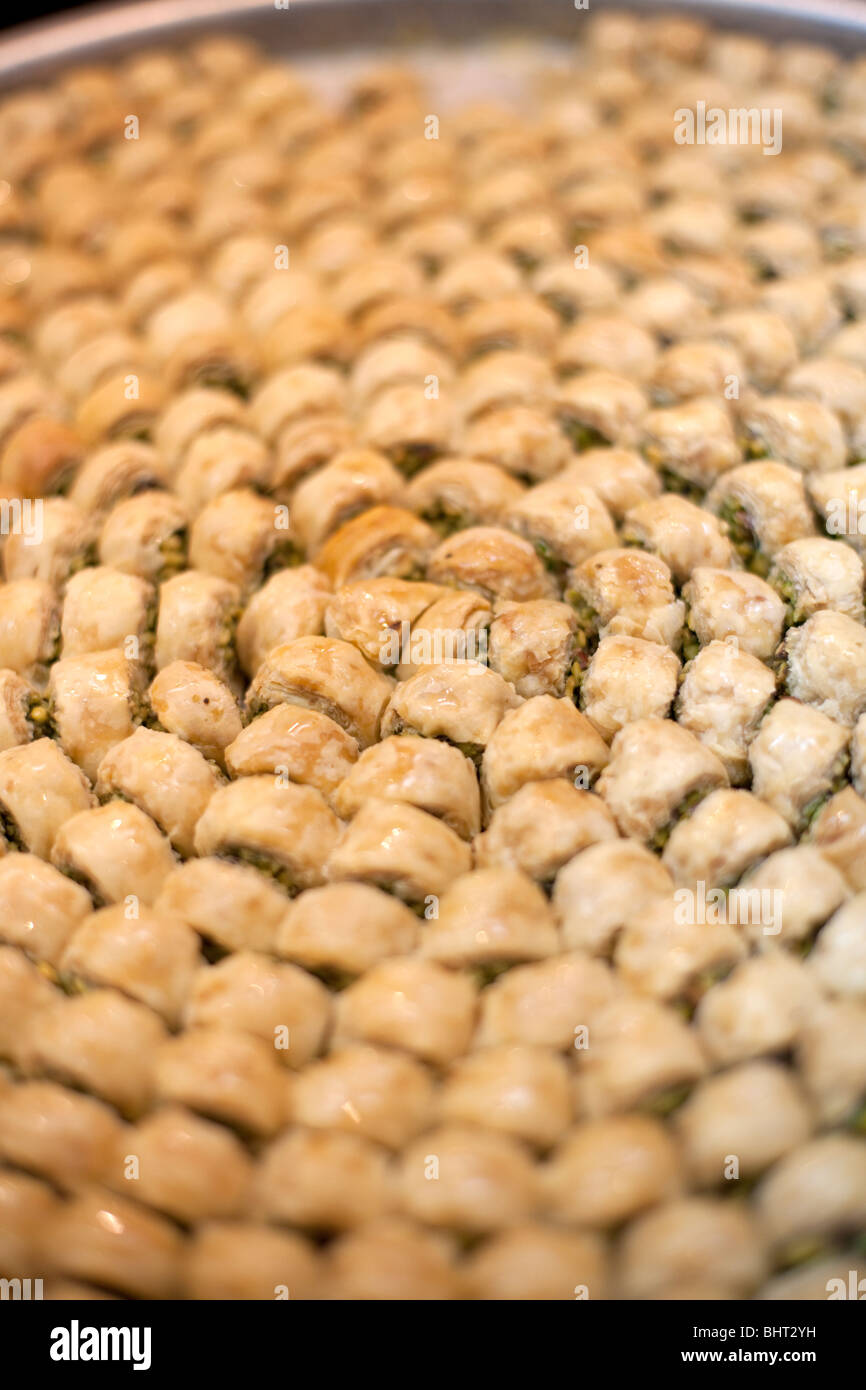 Baclava sweet food Saudi Arabia Arabian Jeddah Stock Photo Alamy