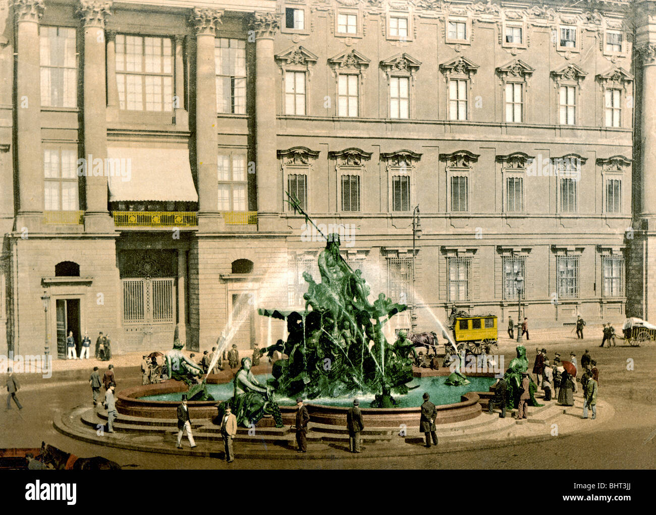 Begasbrunnen Königlicher Palast Stock Photo