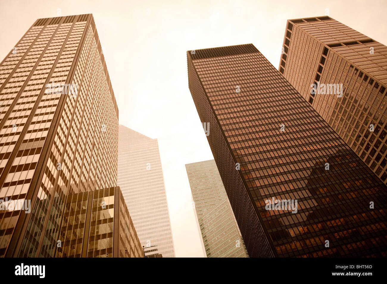 Skyscrapers facade hi-res stock photography and images - Alamy