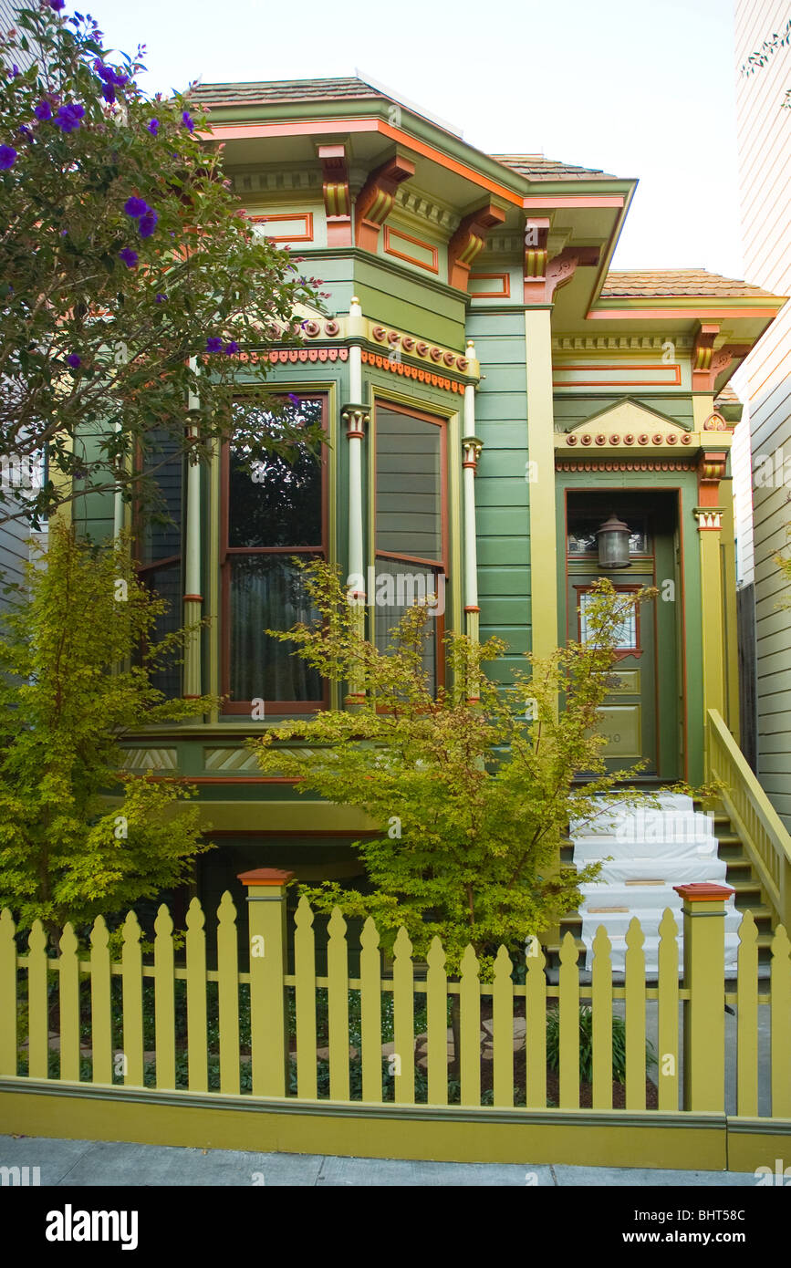 Victorian house in San Francisco, California USA Stock Photo Alamy