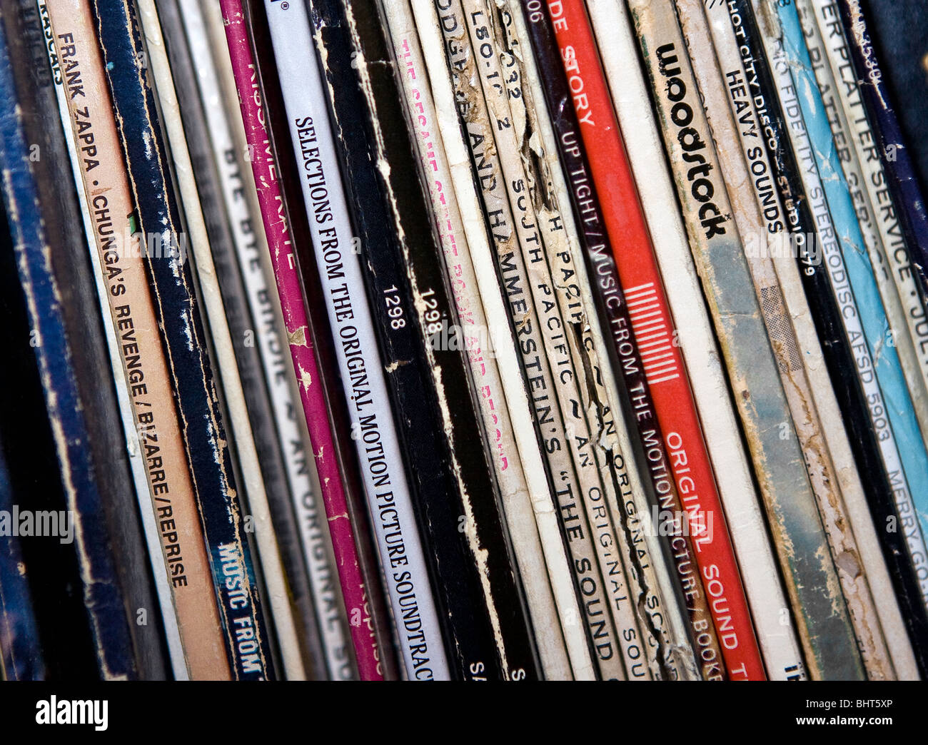 A group of vinyl records Stock Photo Alamy