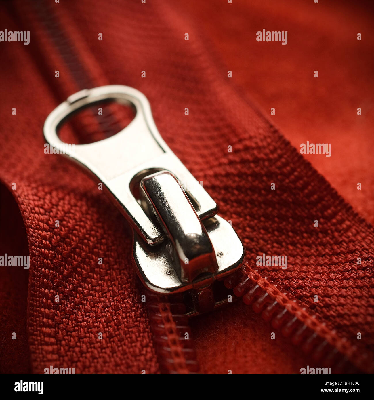 closeup of a red zipper Stock Photo - Alamy