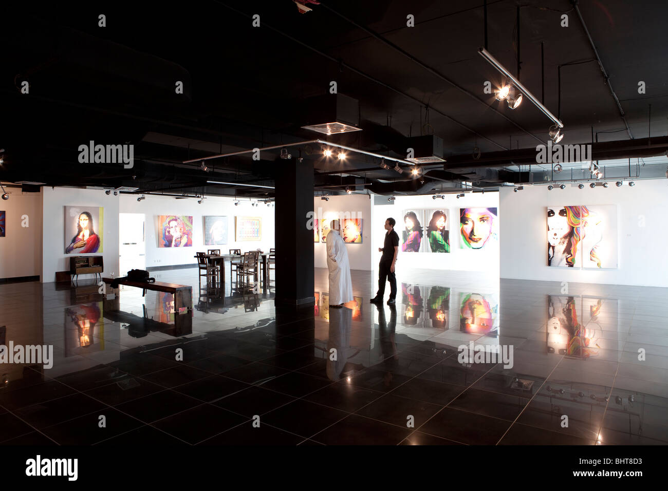 Art Gallery Jeddah Saudi Arabia Stock Photo Alamy