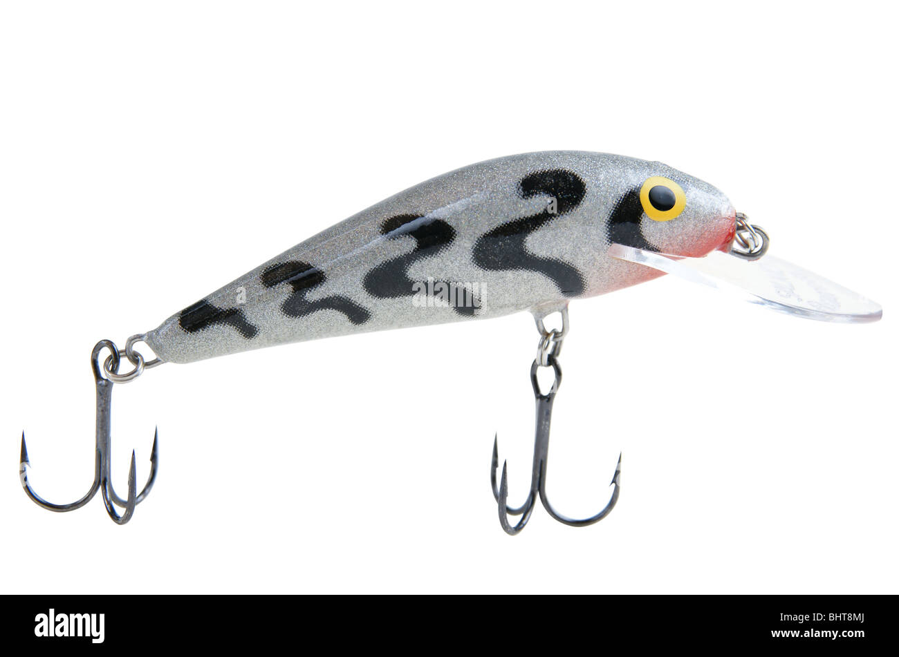Fishing bait wobbler isolated on white with clipping path Stock Photo -  Alamy