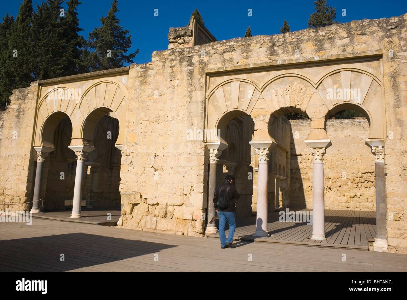 Cordoba, Spain. Edificio Basilical Superior at Medina Azahara or ...