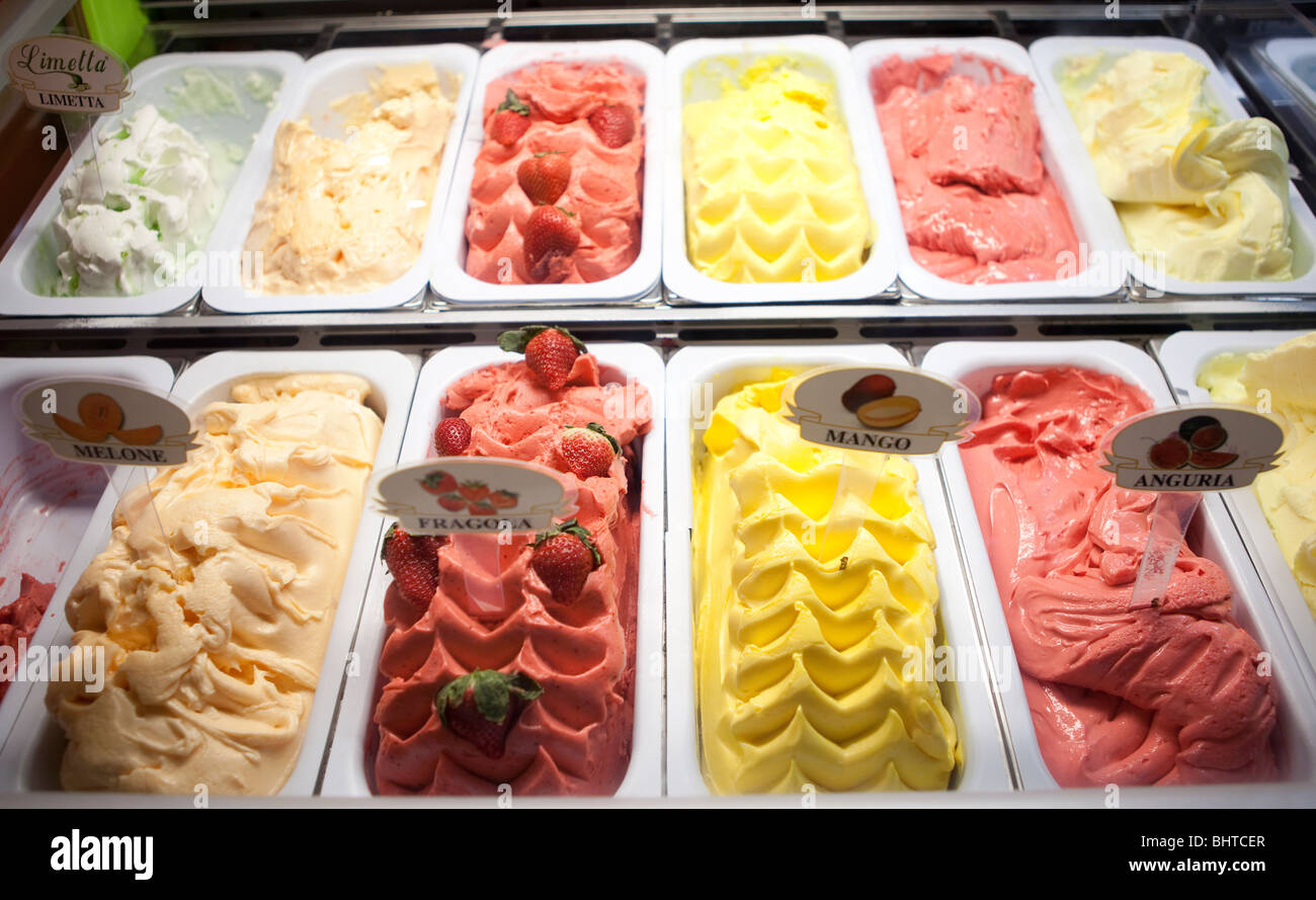 Ice cream palour Jeddah Saudi Arabia shop Stock Photo Alamy