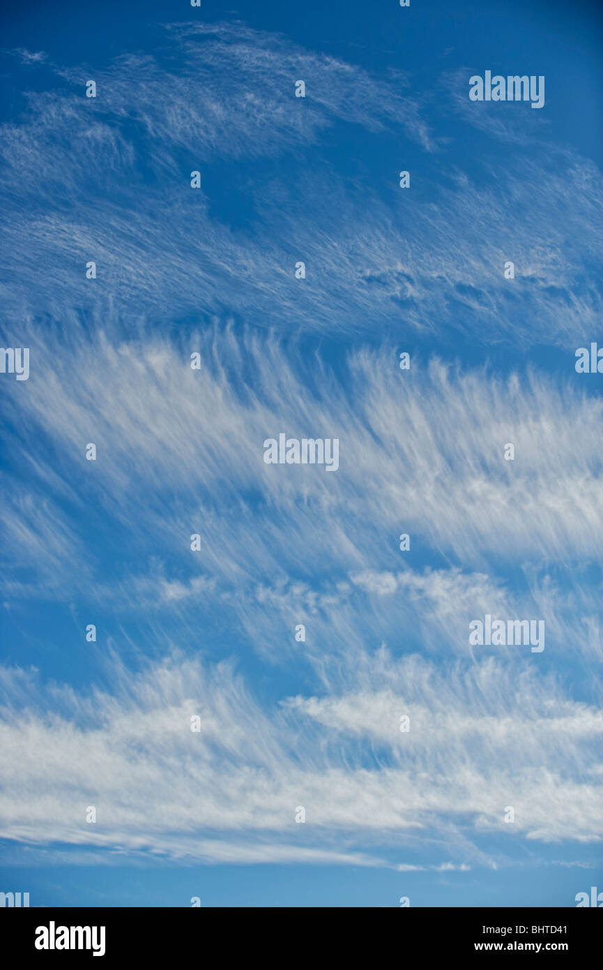 Cirrus clouds Stock Photo