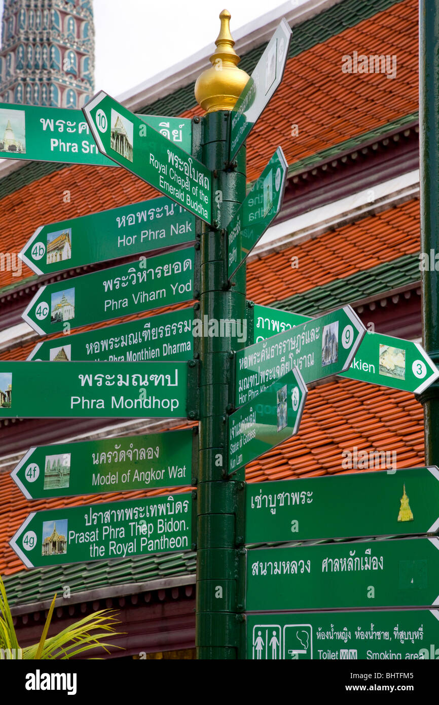 Street signs to different destinations. Signs, Directions and Sign Post