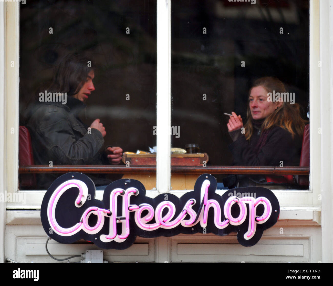 Smoking sign amsterdam hi-res stock photography and images - Alamy