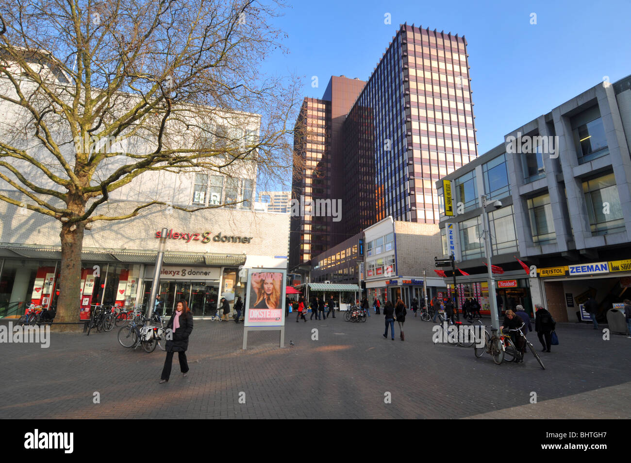 Rotterdam, main shopping area, Rotterdam, Holland, Netherlands Stock Photo