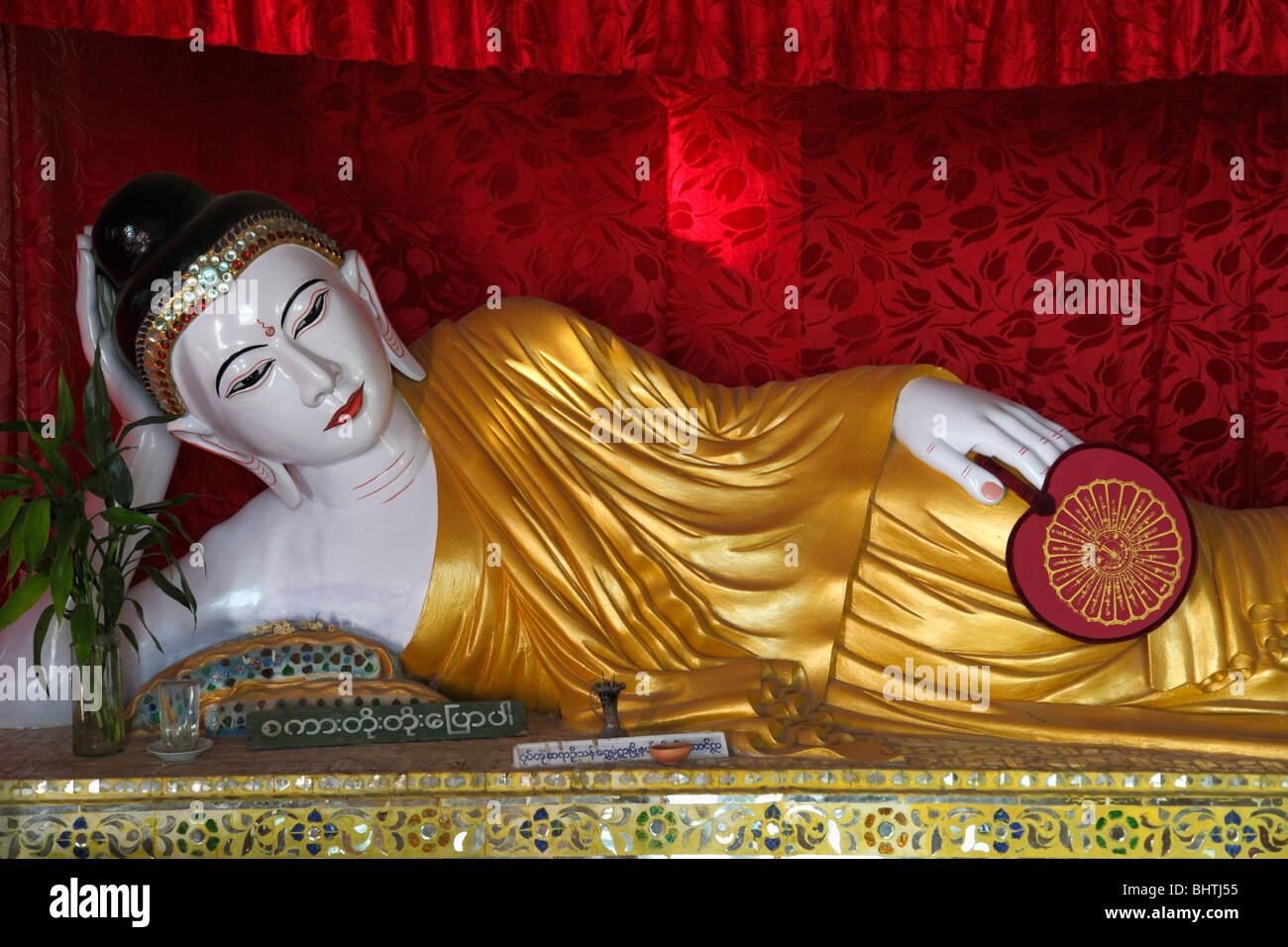 Myanmar, Burma, Kalaw, Buddha image, Shan State, Stock Photo