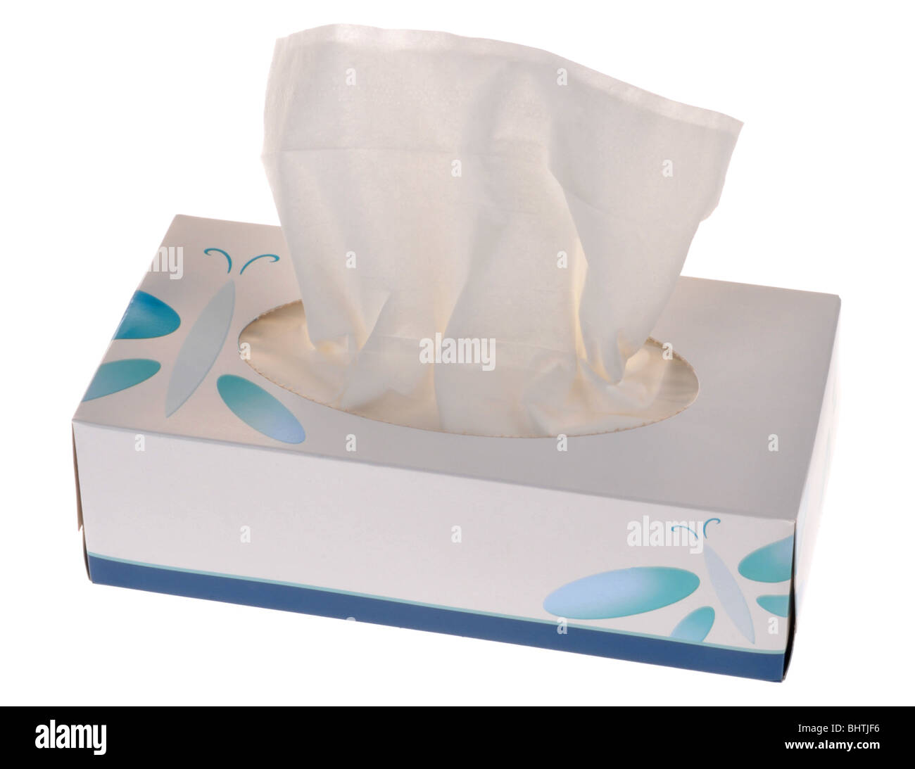 Tissue box, tissues, “tissue paper” “box of tissues” Stock Photo