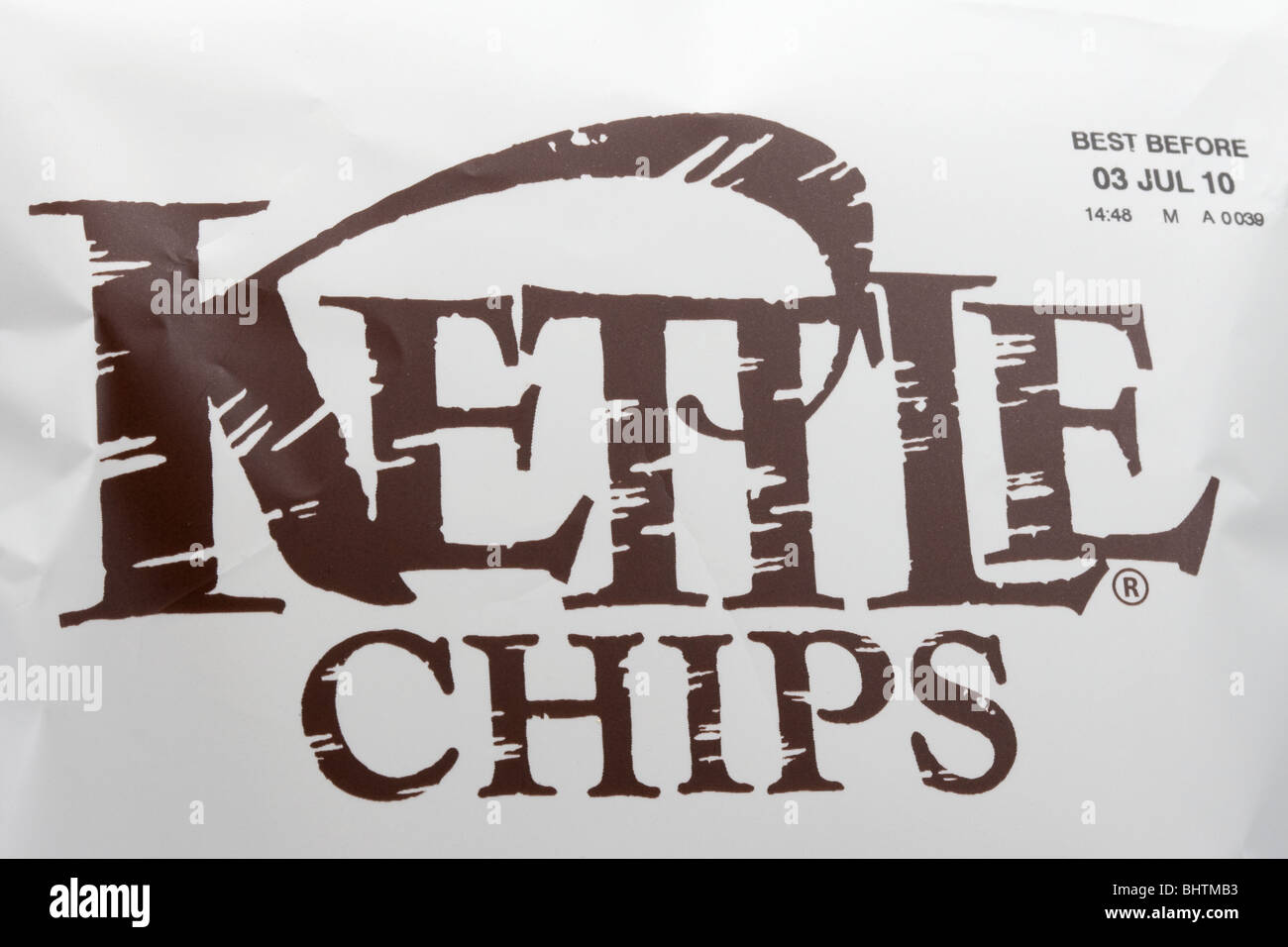 A Bag Of Kettle Chips Stock Photo Alamy
