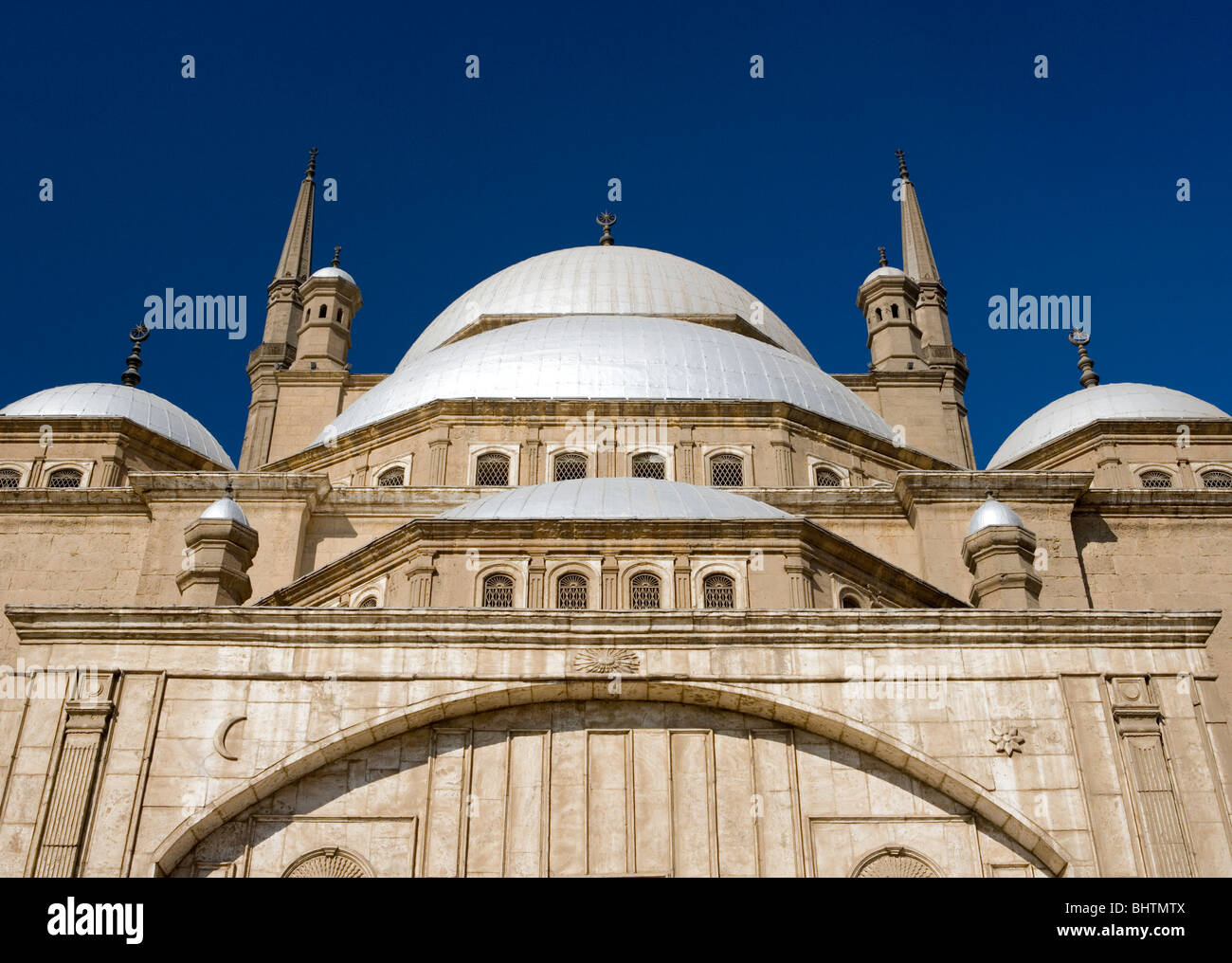 Mohamed Ali Mosque in the Saladin Citadel of Cairo, Egypt. Stock Photo