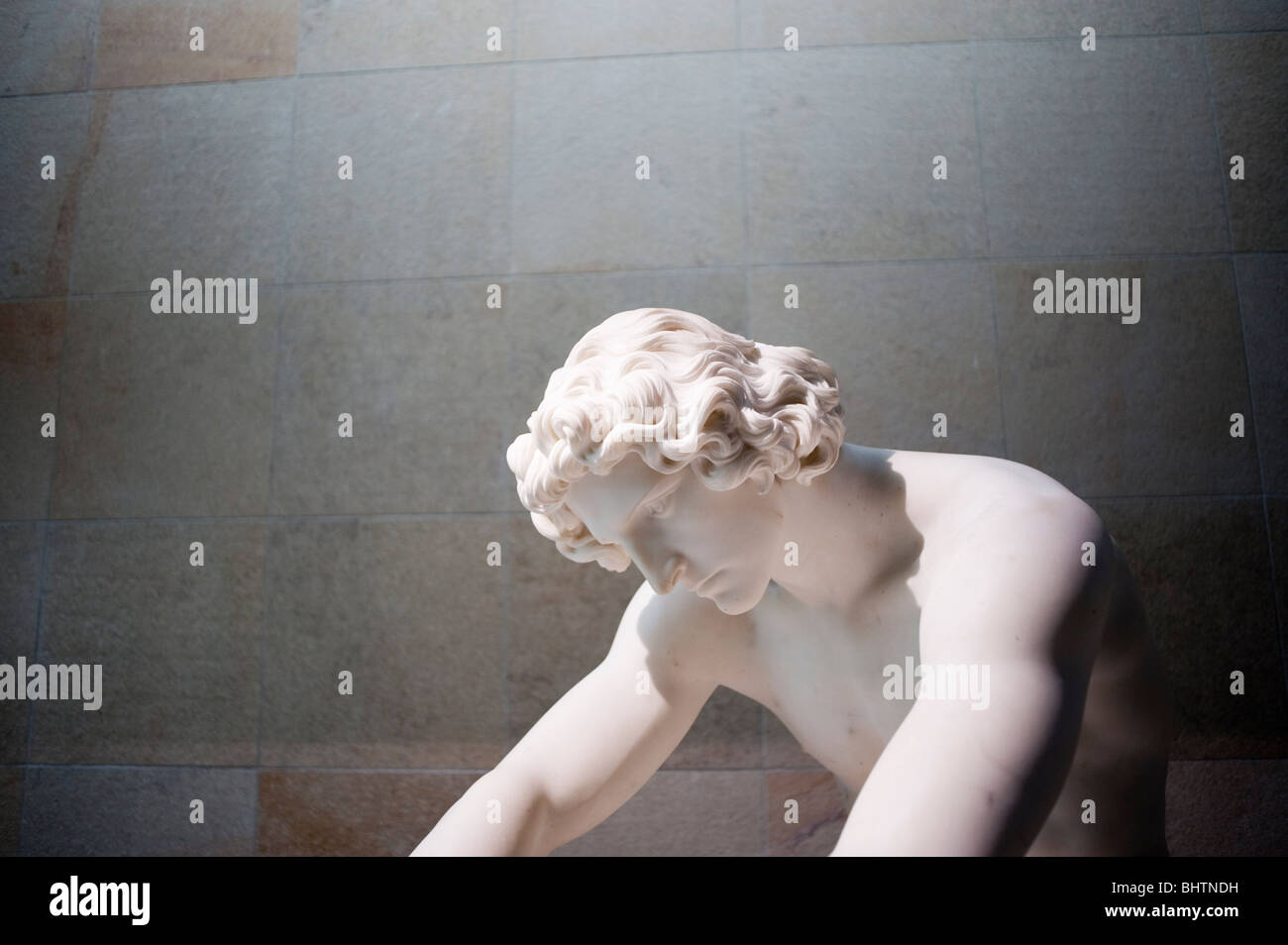Paris, France - Neo Classical French Sculpture on Display Inside of Orsay Museum, fine art Stock Photo