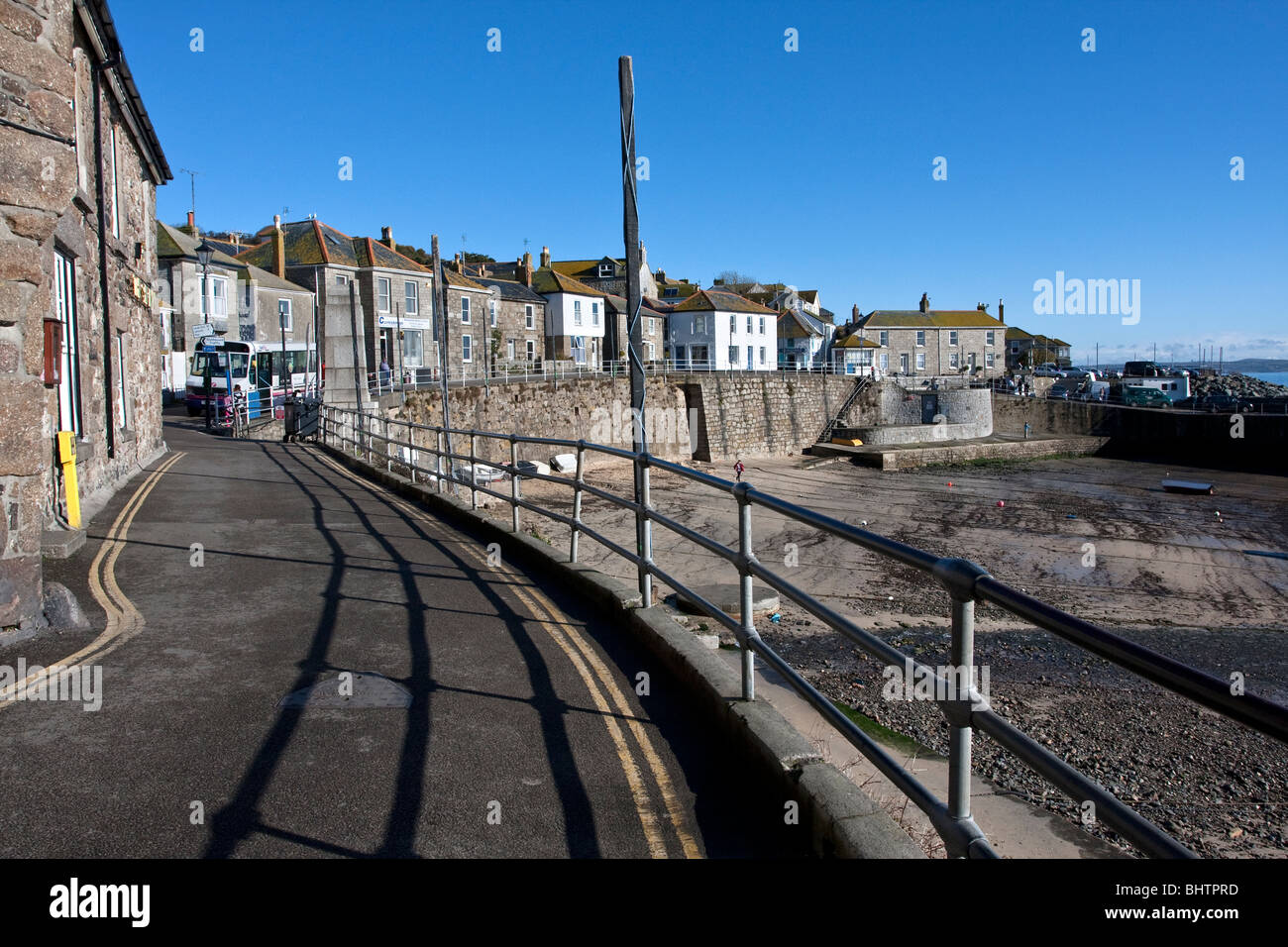 Mousehole - The Harbour - near Penzance, Cornwall Stock Photo