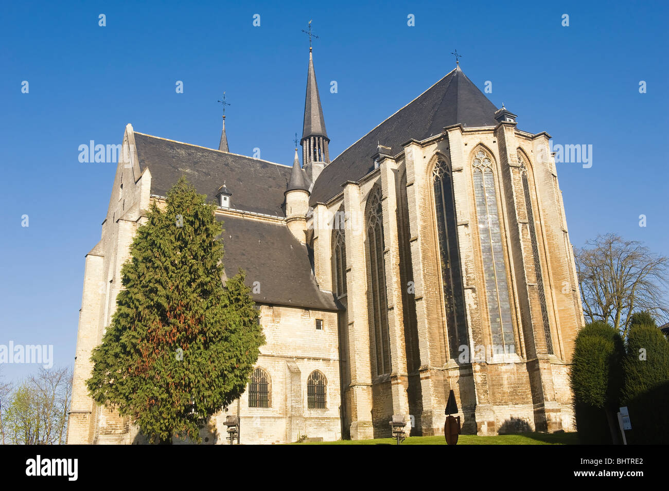 Saint Quentin Church, Leuven, Belgium Stock Photo