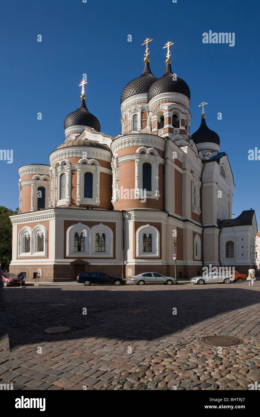 Alexander Nevsky Cathedral,Tallinn,Estonia Stock Photo
