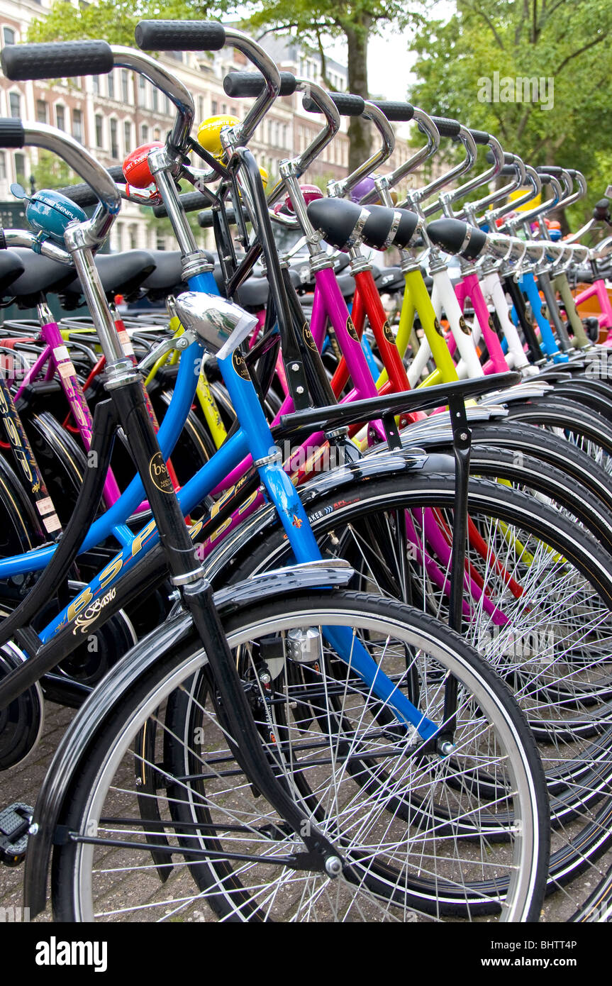 Bikes, Amsterdam, Holland Stock Photo Alamy
