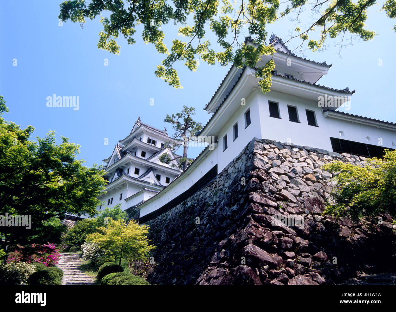 Gujo Hachiman Castle, Gujo, Gifu, Japan Stock Photo Alamy
