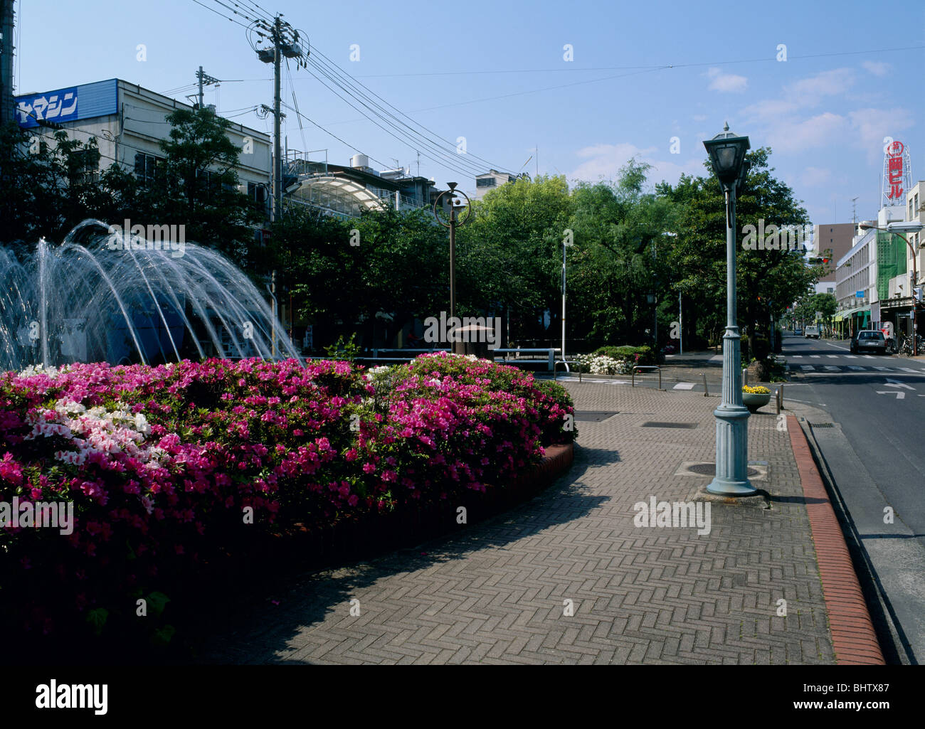 Nishikawa Ryokudo Park, Okayama, Okayama, Japan Stock Photo