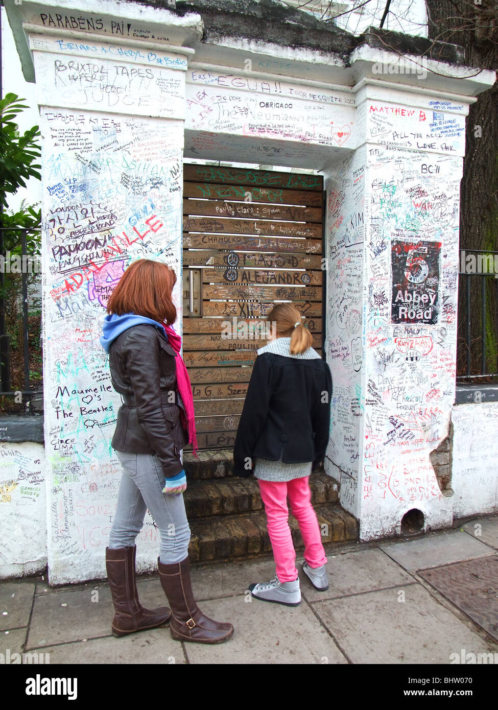 UK, London, Abbey Road studios Stock Photo