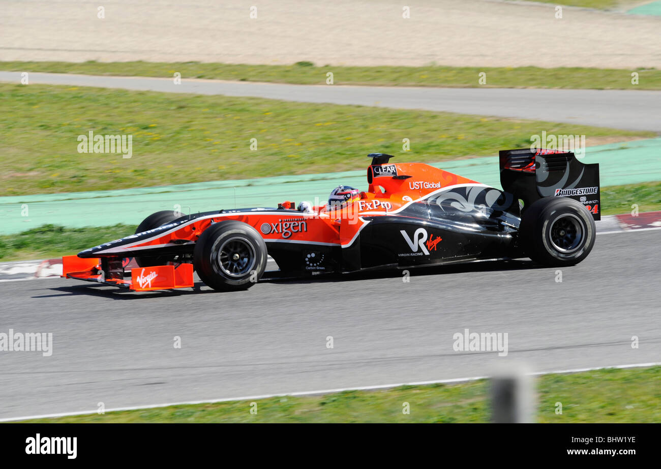 Awakening brittle Whose F1 2010 virgin car hi-res stock photography and images - Alamy