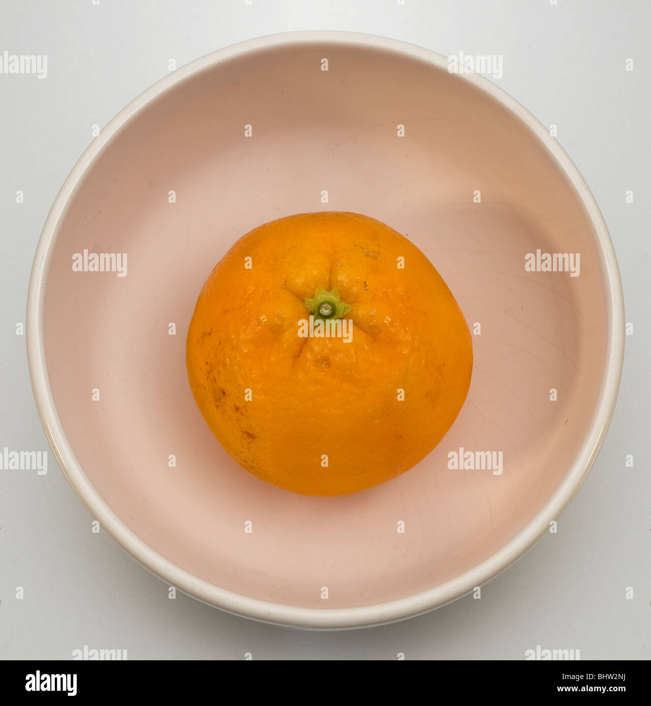 Bowl with oranges - still life Stock Photo