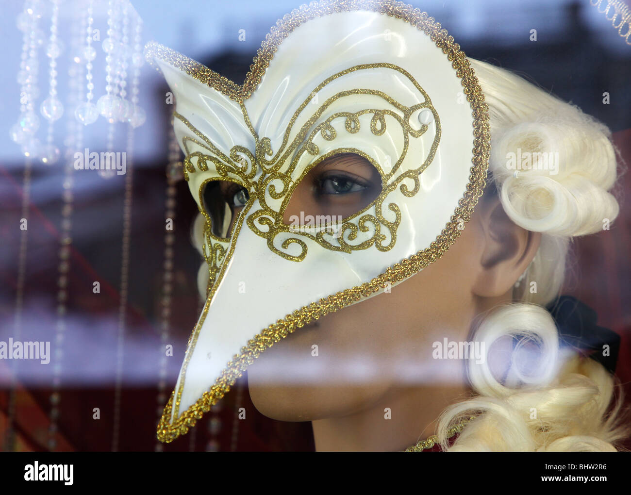 Venetian Style Mask Shop In Vienna Austria Europe Stock Photo - Alamy