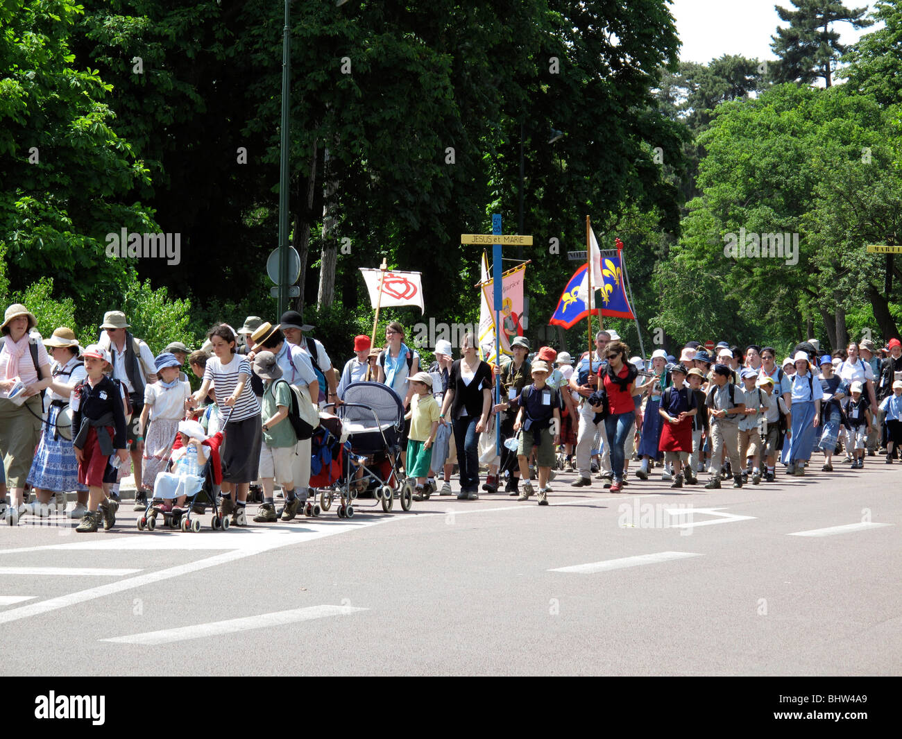 Comic procession hi-res stock photography and images - Alamy