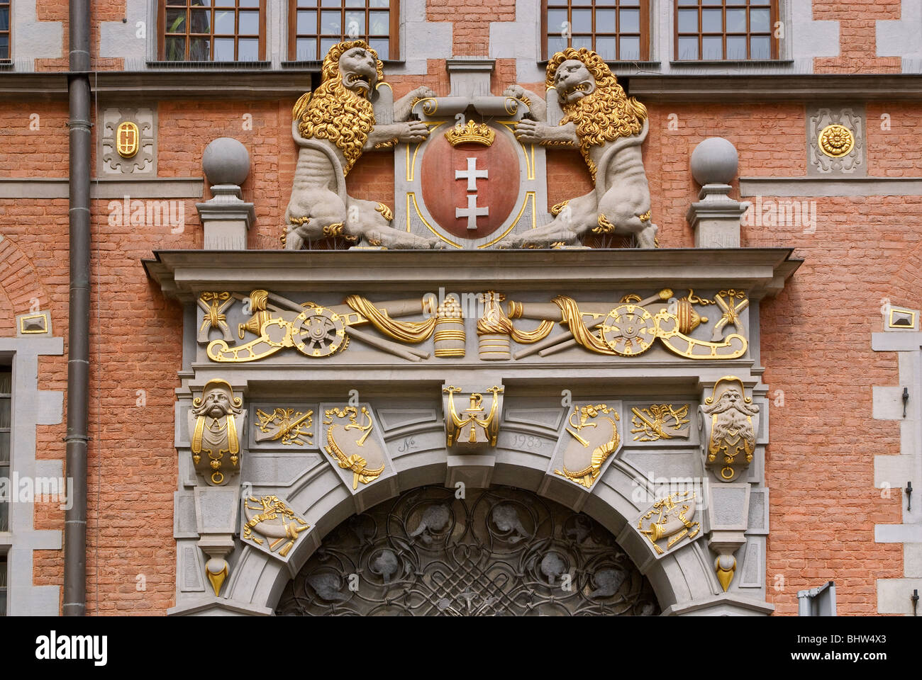 Gdansk coat of arms hi-res stock photography and images - Alamy