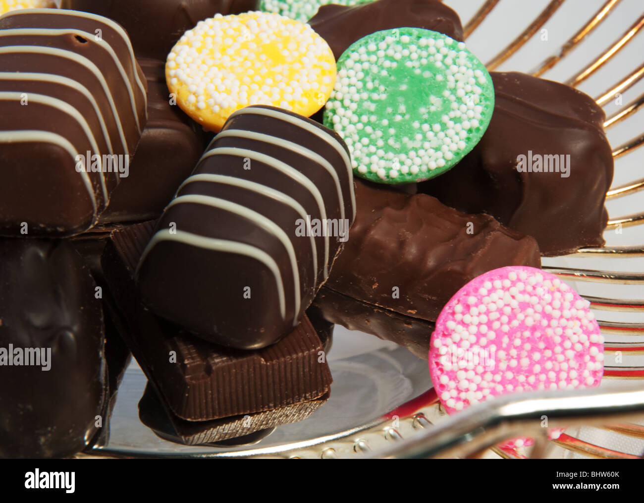gourmet chocolate mints