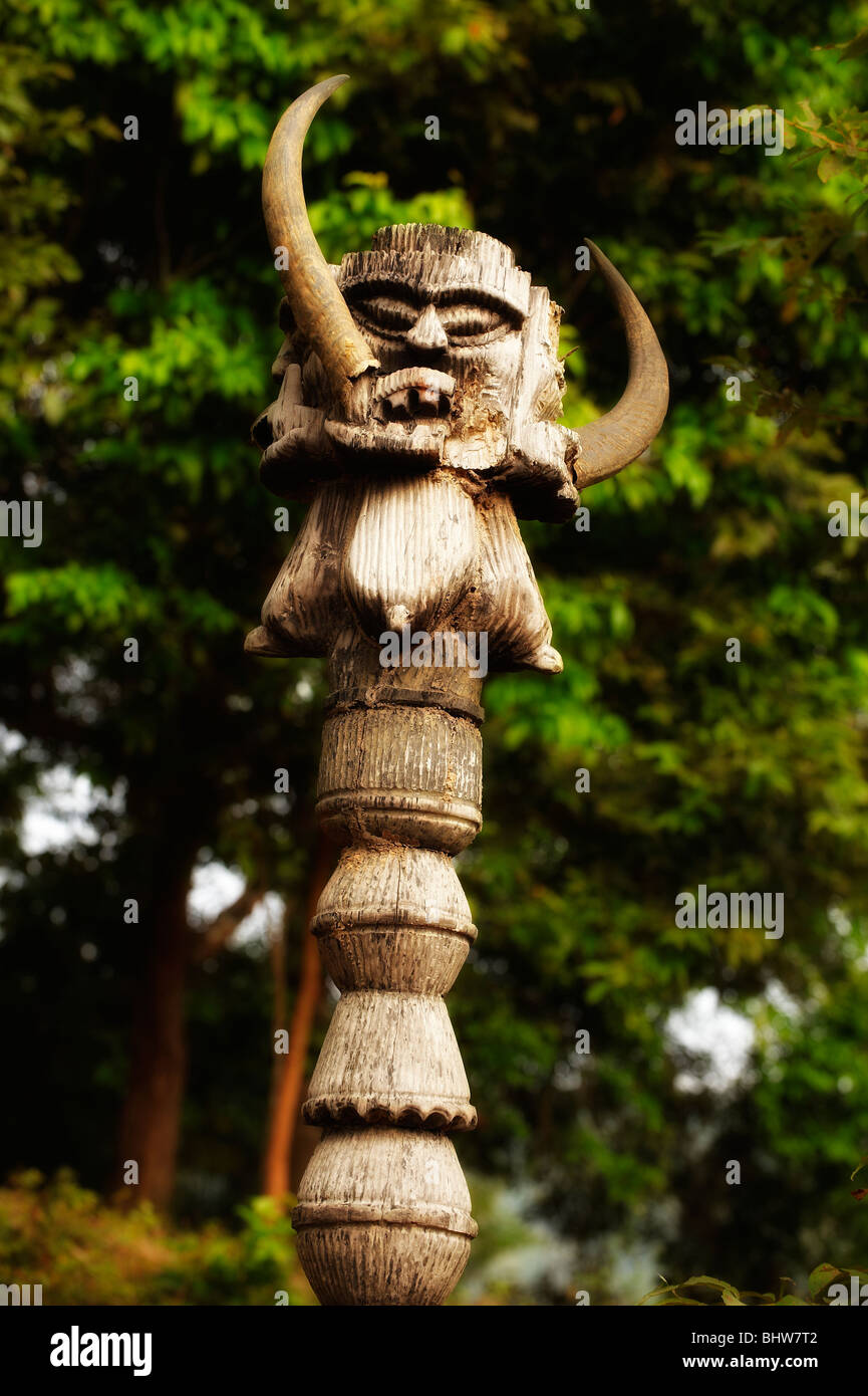 Tropical forest, Laos Stock Photo