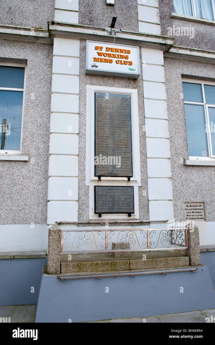 St Dennis, Cornwall Stock Photo Alamy