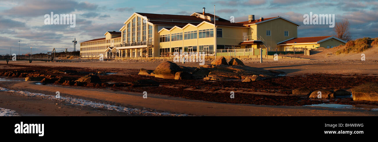 Hotel Falkenberg Strandbad, Skrea Strand, Falkenberg, Sweden Stock Photo -  Alamy