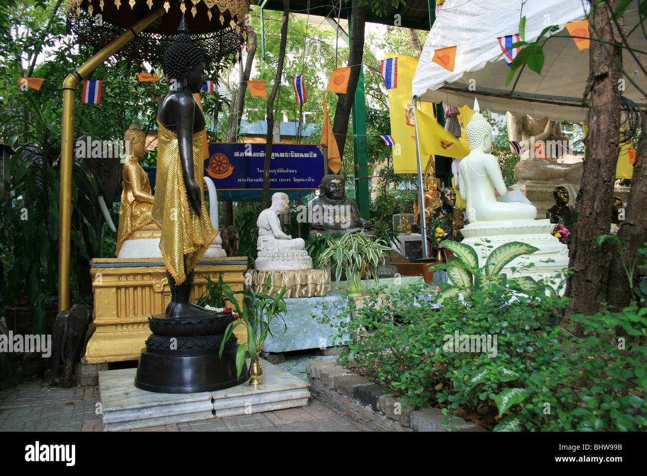 Buddha statues, Bangkok, Thailand Stock Photo - Alamy
