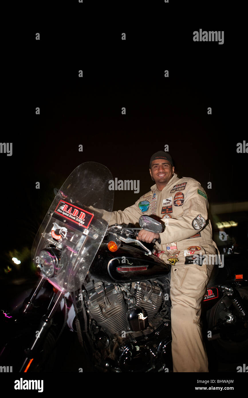  Harley Davidson bikers Riyadh Saudi Arabia Arabian Stock 